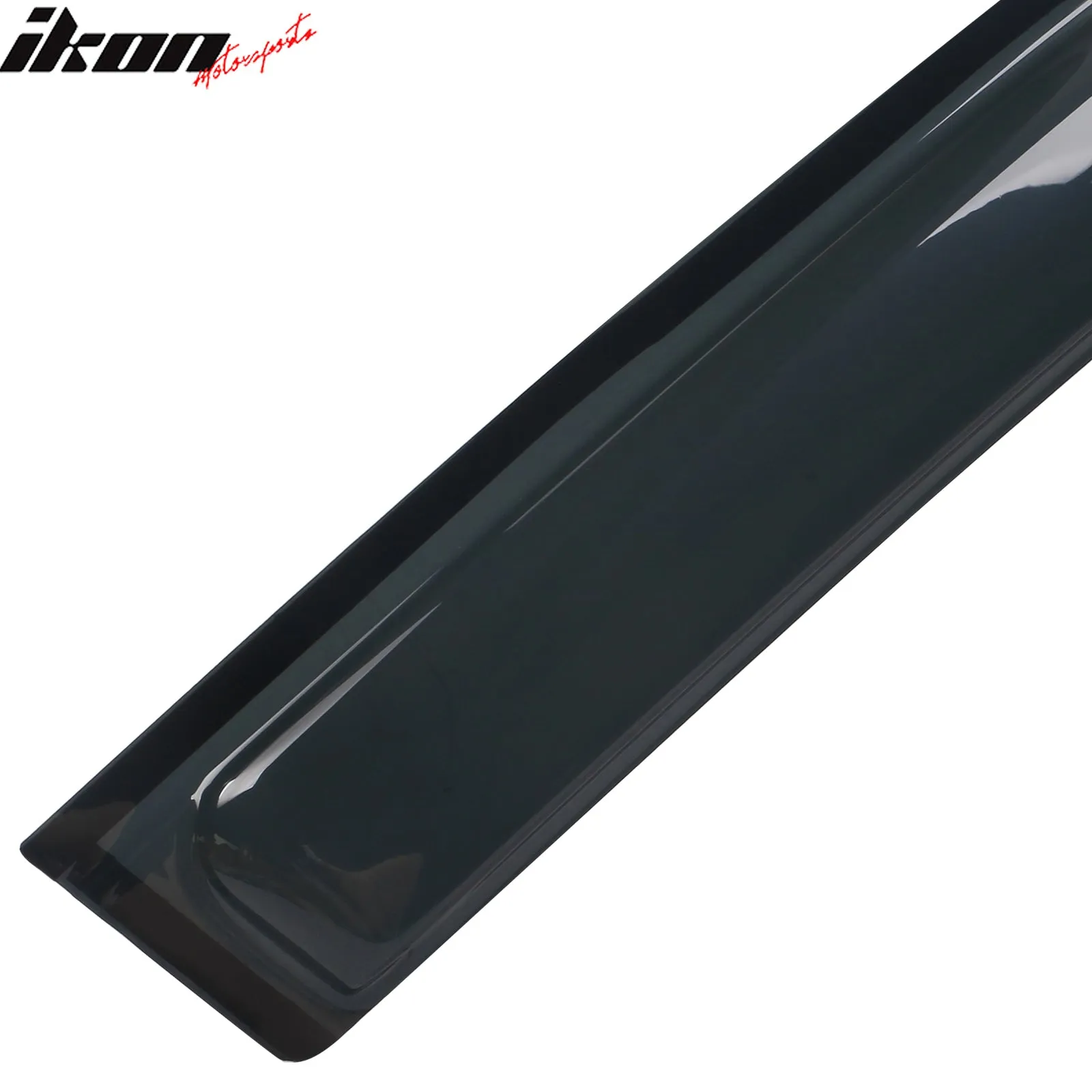 2022-2025 Hyundai Ioniq 5 Slim Style Black Window Visors Acrylic 4PCS