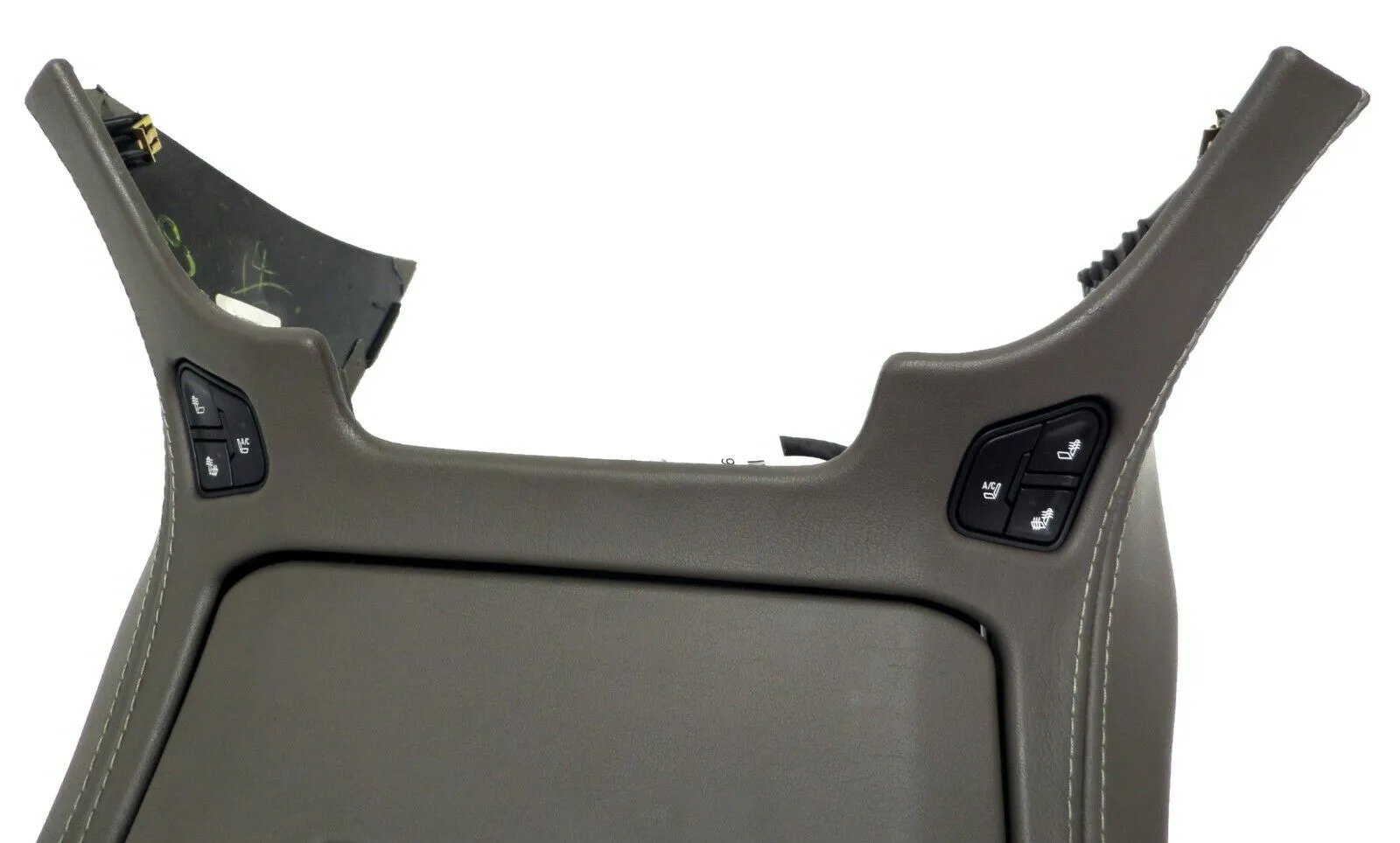 23239542 Floor Center Console Cup Holder Cocoa Dark Leather Heated Cooled Seat