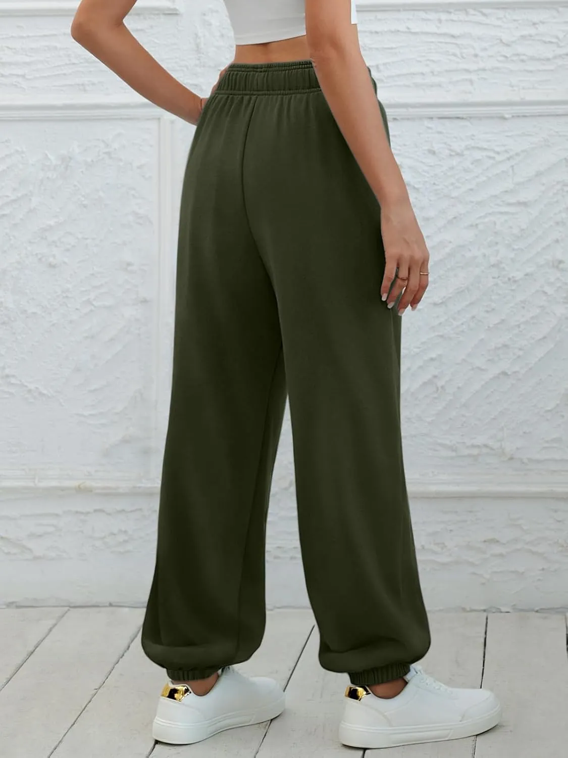 ATHMILE Sweatpants Women Baggy Lounge Pants Workout Gym Active High Waisted Comfy Joggers for Women
