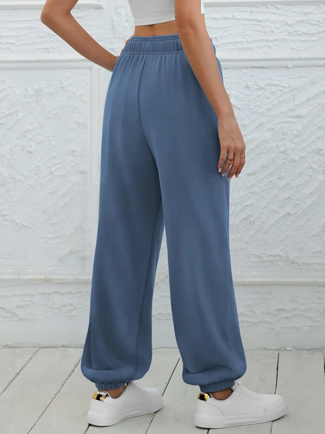 ATHMILE Sweatpants Women Baggy Lounge Pants Workout Gym Active High Waisted Comfy Joggers for Women