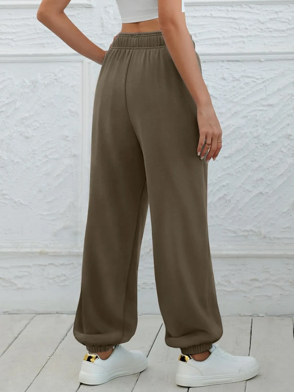 ATHMILE Sweatpants Women Baggy Lounge Pants Workout Gym Active High Waisted Comfy Joggers for Women