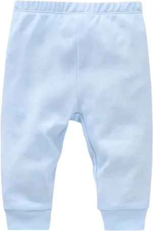 Baby Boys' Pull-on Sweatpants Infant Boy Elastic Jogger Pants Toddler Cotton Basic Solid Athletic School Trousers