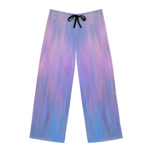 Blue & Purple Metalic - Inovax Men's Pajama Pants