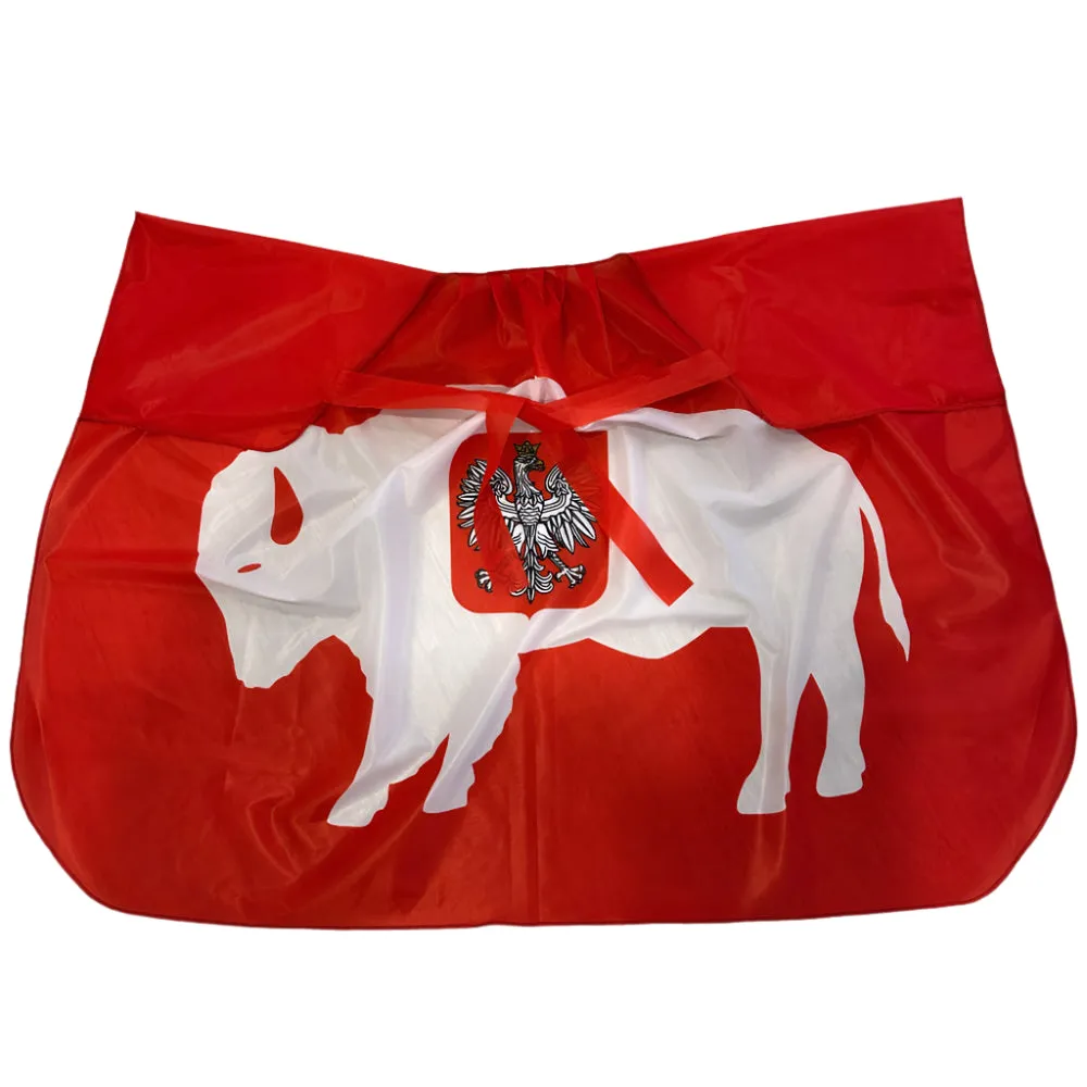 Buffalo Poland with Eagle Polyester Cape - Made in USA