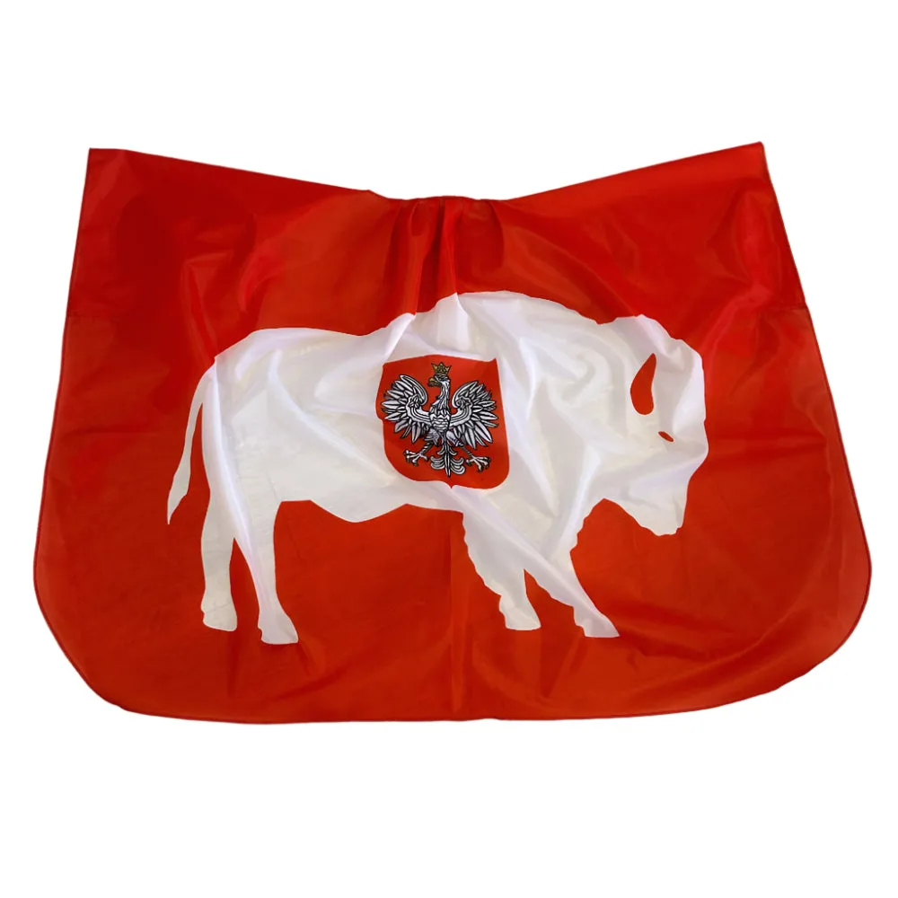 Buffalo Poland with Eagle Polyester Cape - Made in USA