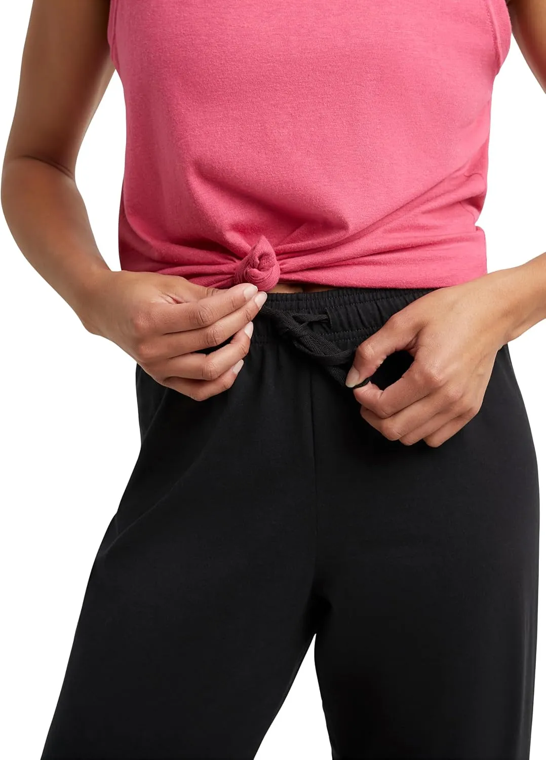 Champion Women's Lightweight Lounge Comfortable Jersey 31.5" Pants (Plus Size Available)