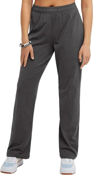 Champion Women's Lightweight Lounge Comfortable Jersey 31.5" Pants (Plus Size Available)