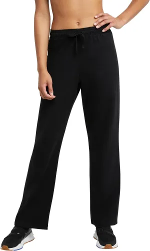 Champion Women's Lightweight Lounge Comfortable Jersey 31.5" Pants (Plus Size Available)