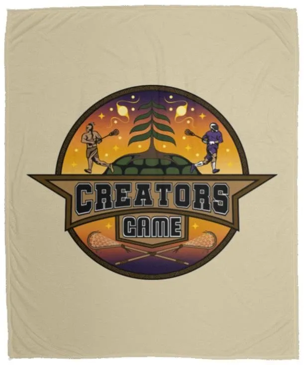 Creators Game Light Cozy Plush Fleece Blanket (Double)