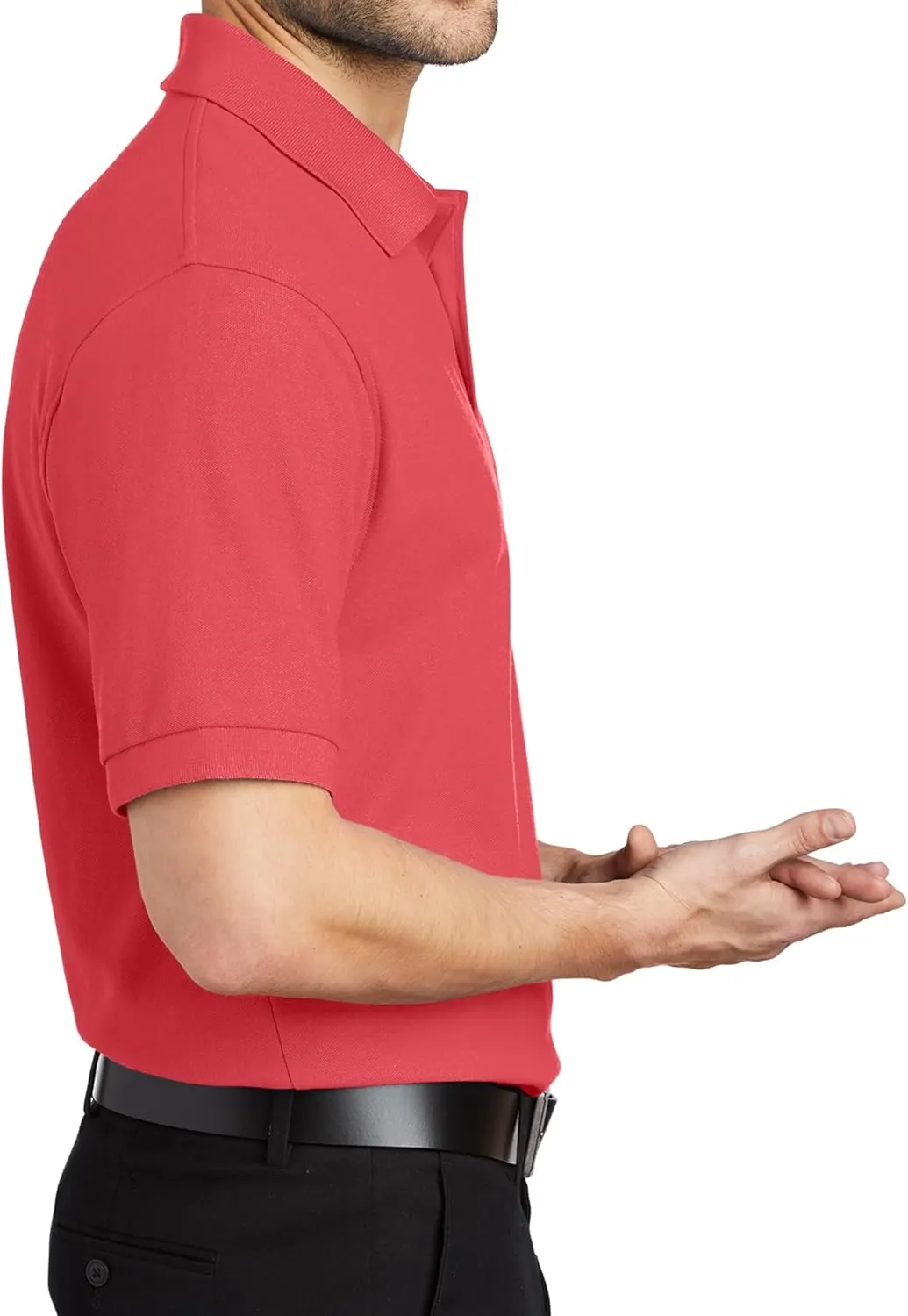Custom Embroidered Polo Shirt for Men Personalized Embroidery Name Text Logo Golf Tee