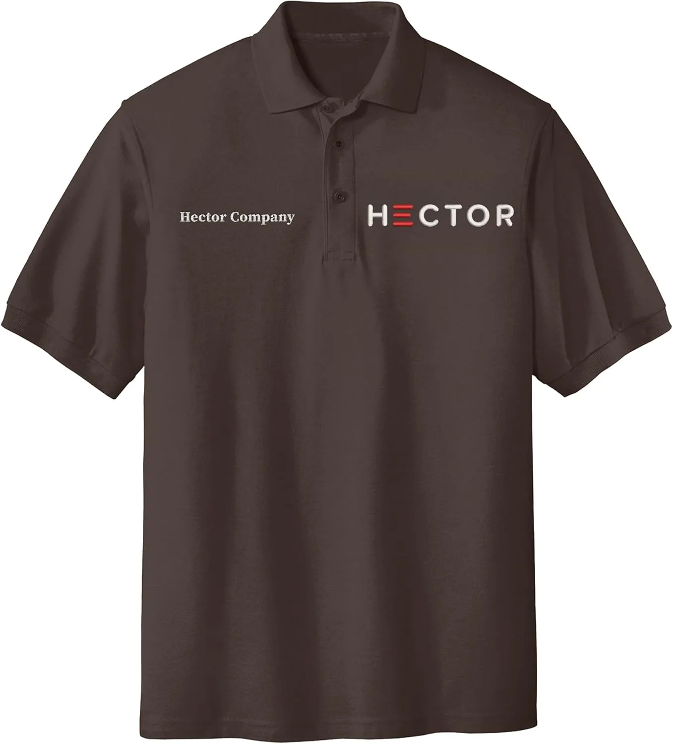 Custom Embroidered Polo Shirts for Men Personalized Embroidery Text Logo Name Company