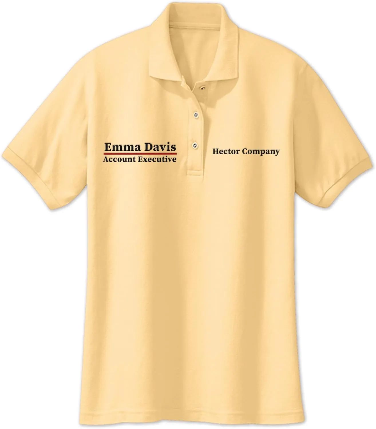 Custom Embroidered Polo Shirts for Women Personalized Add Your Name Text Polo Shirts for Ladies