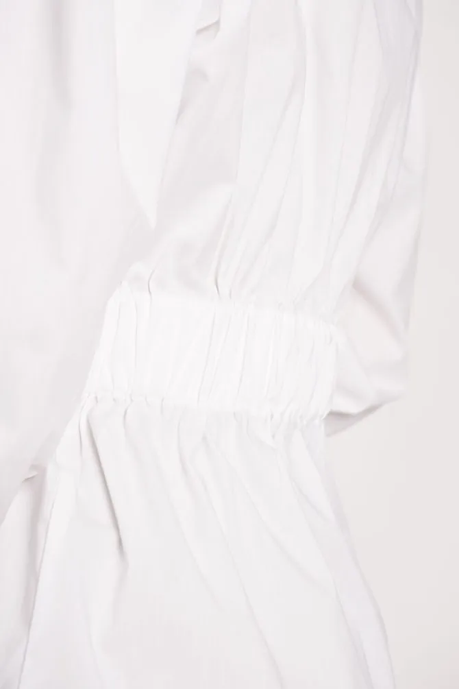Elia Button-Up Shirt White