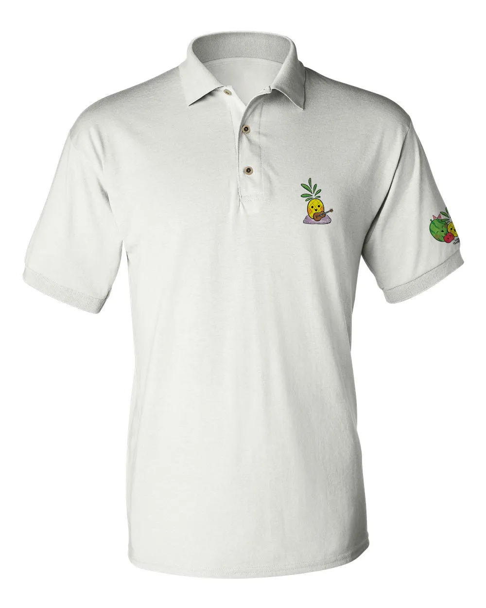 Hawaii Transplants MENS COREY EMBROIDERED Polo Shirt