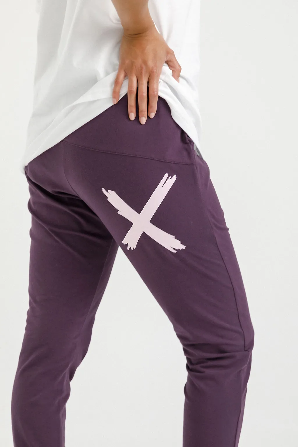 Home Lee Apartment Pants - Plum