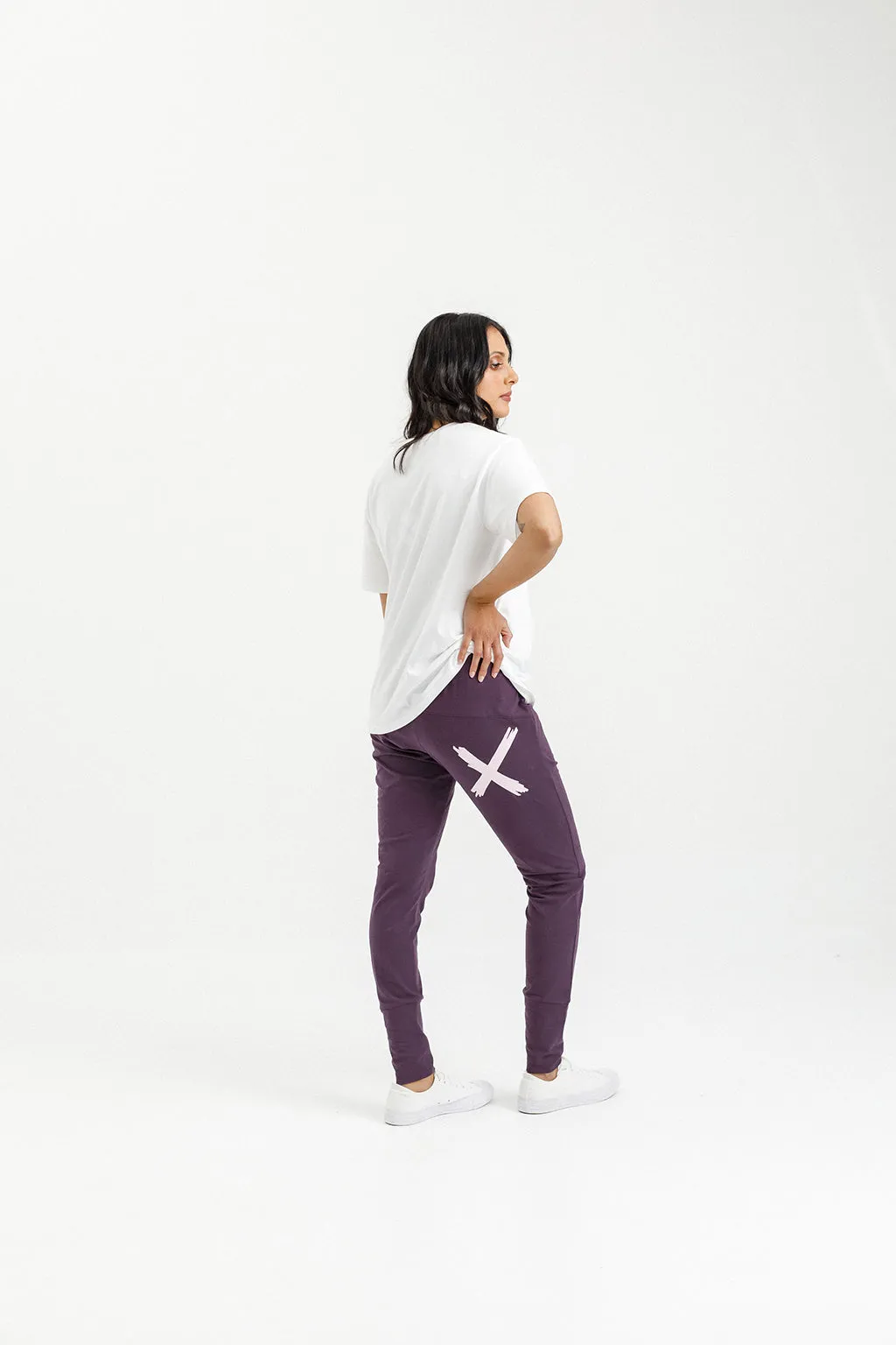Home Lee Apartment Pants - Plum