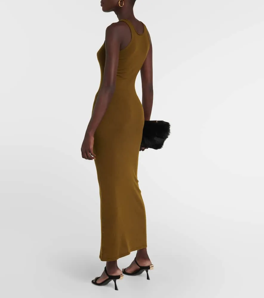 Khaite Jaime cashmere maxi dress