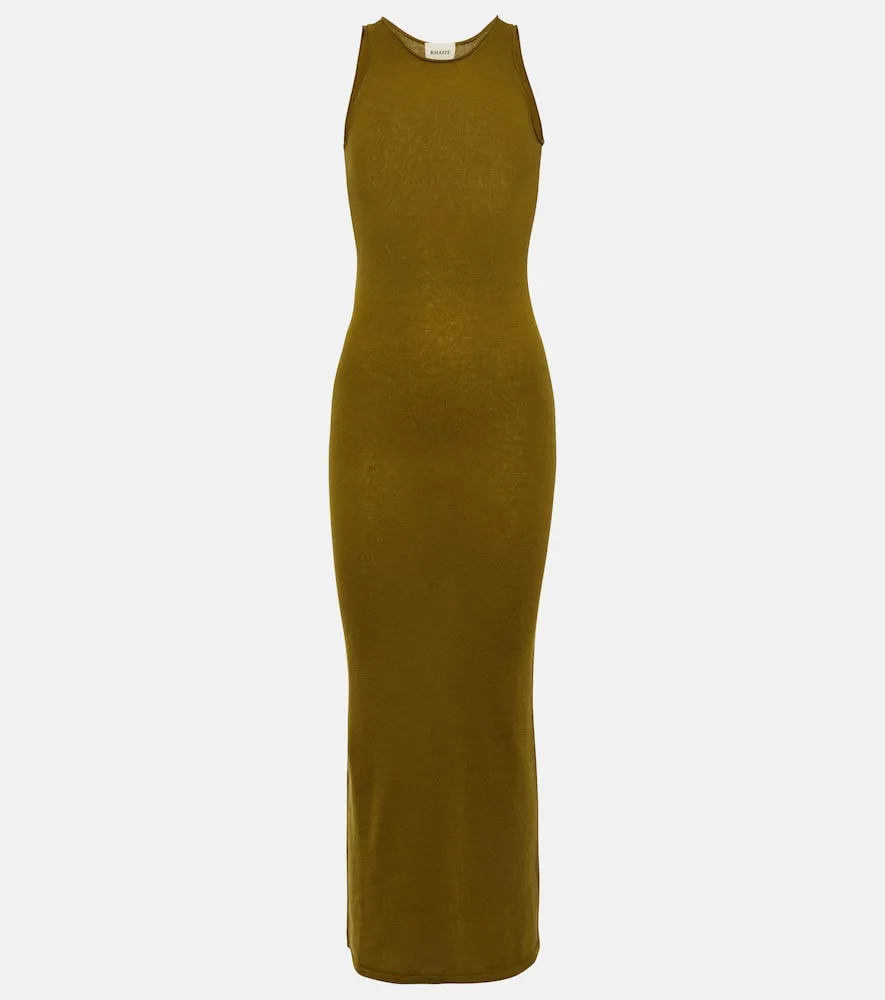 Khaite Jaime cashmere maxi dress