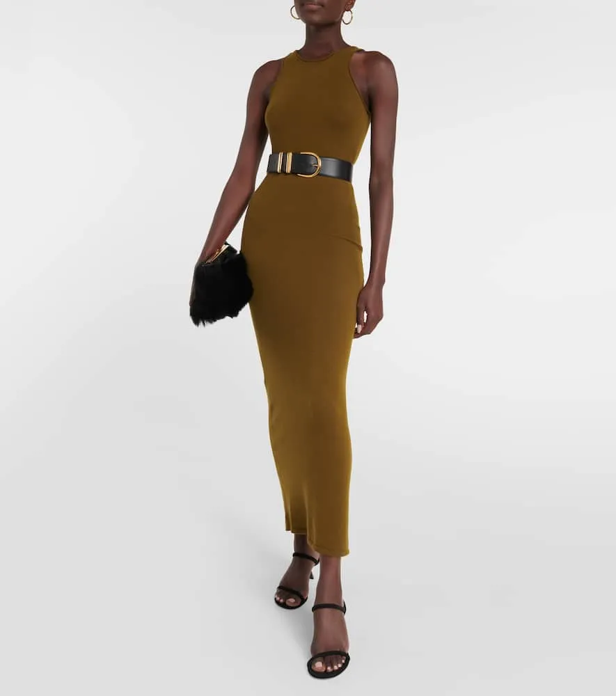 Khaite Jaime cashmere maxi dress