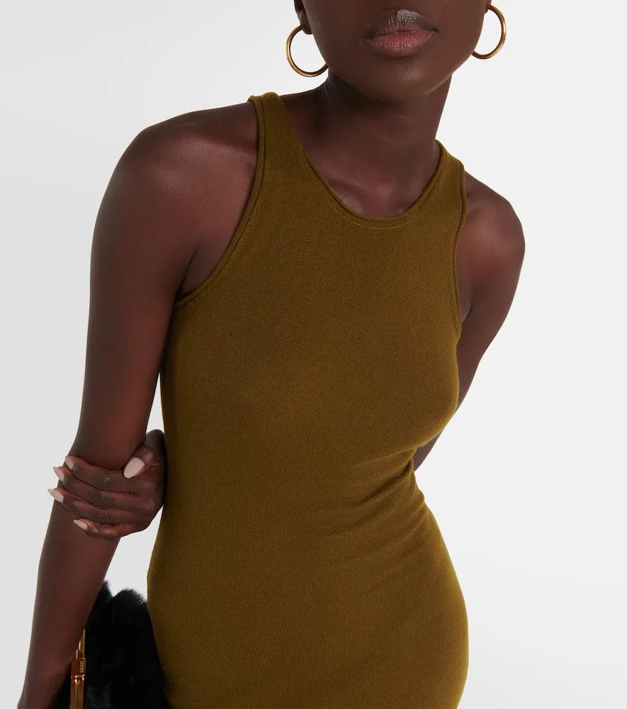 Khaite Jaime cashmere maxi dress