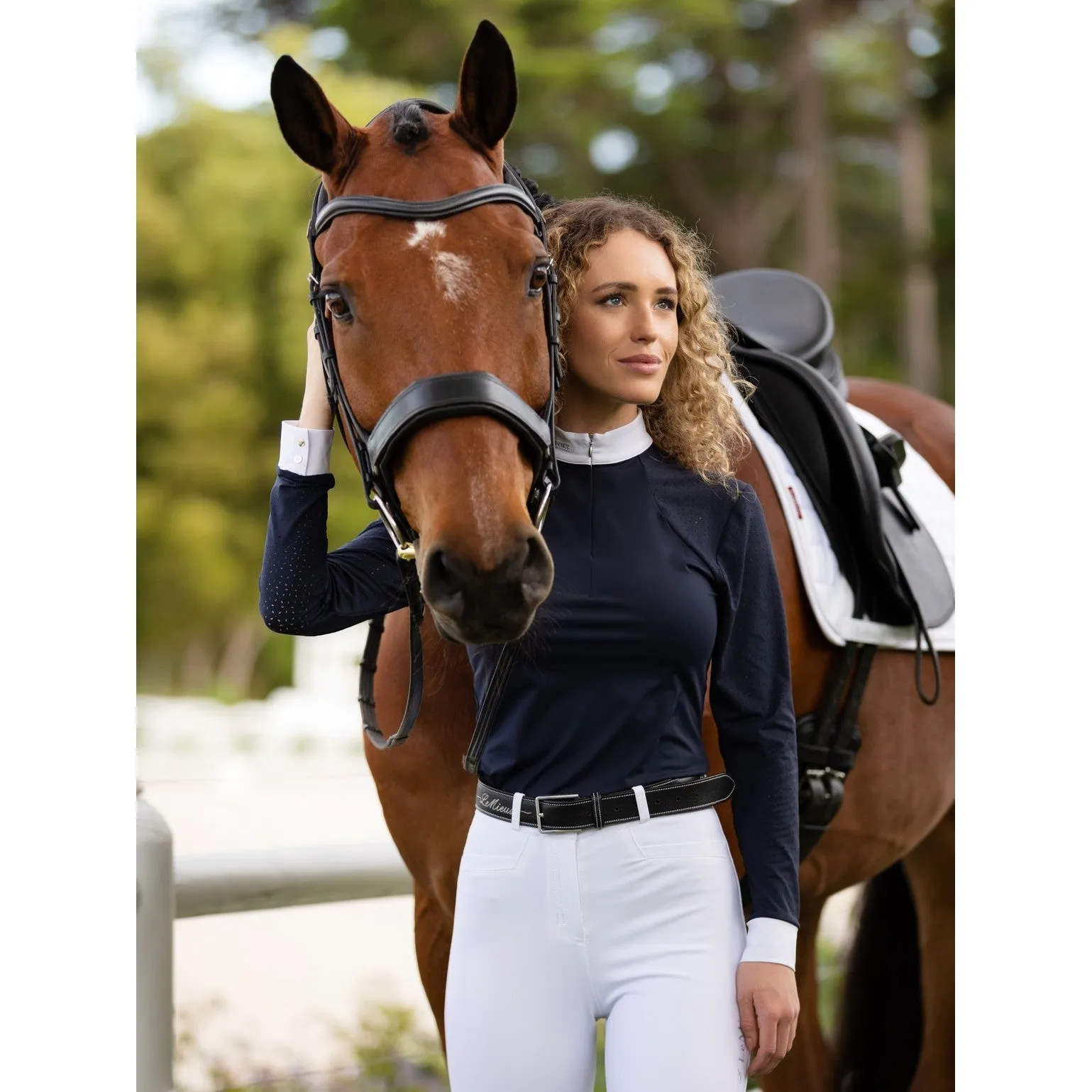 LeMieux Olivia Long Sleeve Show Shirt