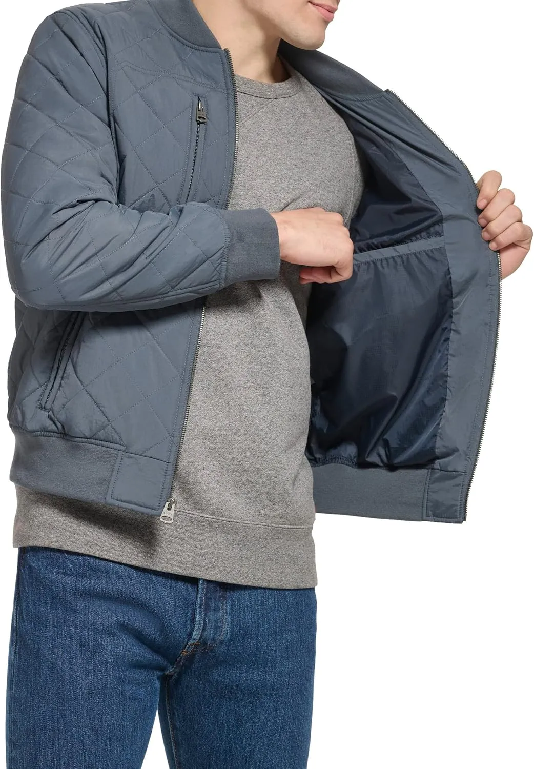 Levi's Men's Diamond Quilted Bomber Jacket