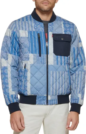 Levi's Men's Diamond Quilted Bomber Jacket