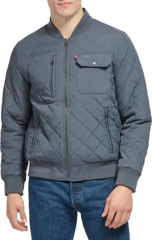 Levi's Men's Diamond Quilted Bomber Jacket