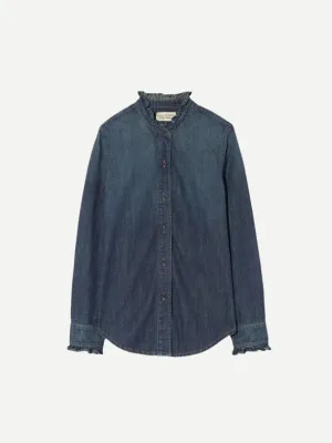 Lydia Denim Shirt in Classic Wash