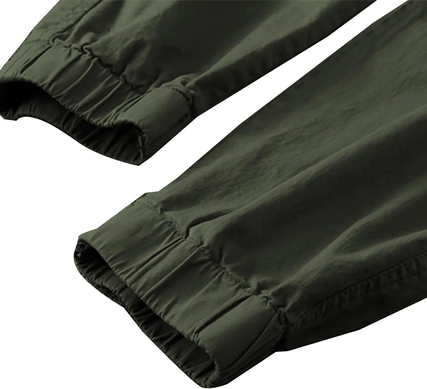 Men's Casual Cargo Pants Slim Fit Stretch Tactical Outdoor Joggers Lightweight Work Hiking Military Sweatpants with Pocket