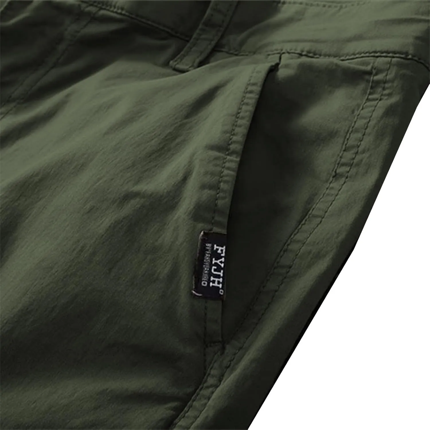 Men's Casual Cargo Pants Slim Fit Stretch Tactical Outdoor Joggers Lightweight Work Hiking Military Sweatpants with Pocket
