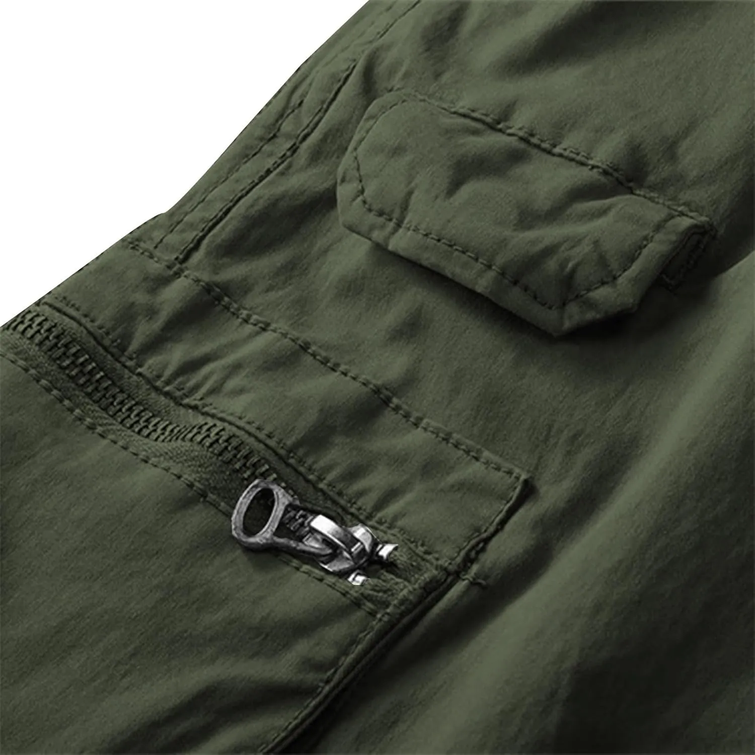 Men's Casual Cargo Pants Slim Fit Stretch Tactical Outdoor Joggers Lightweight Work Hiking Military Sweatpants with Pocket