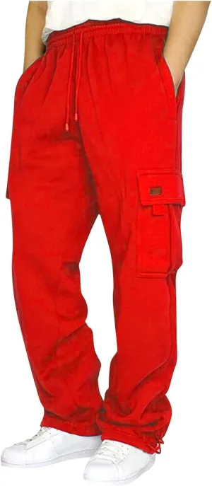 Men's Pants Cargo Outdoor Stretch Multi Pockets Pants 2025 Lightweight Elastic Solid Hiking Trousers Durable