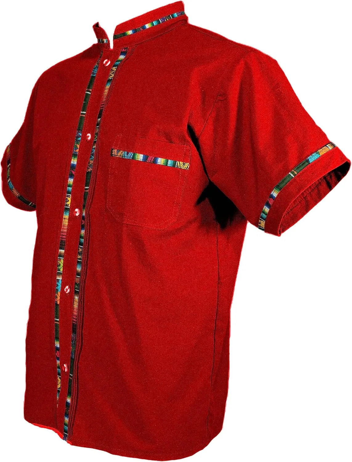 Men's Short Sleeve Mexican Guayabera Shirts Made in Mexico, Multiple Colors