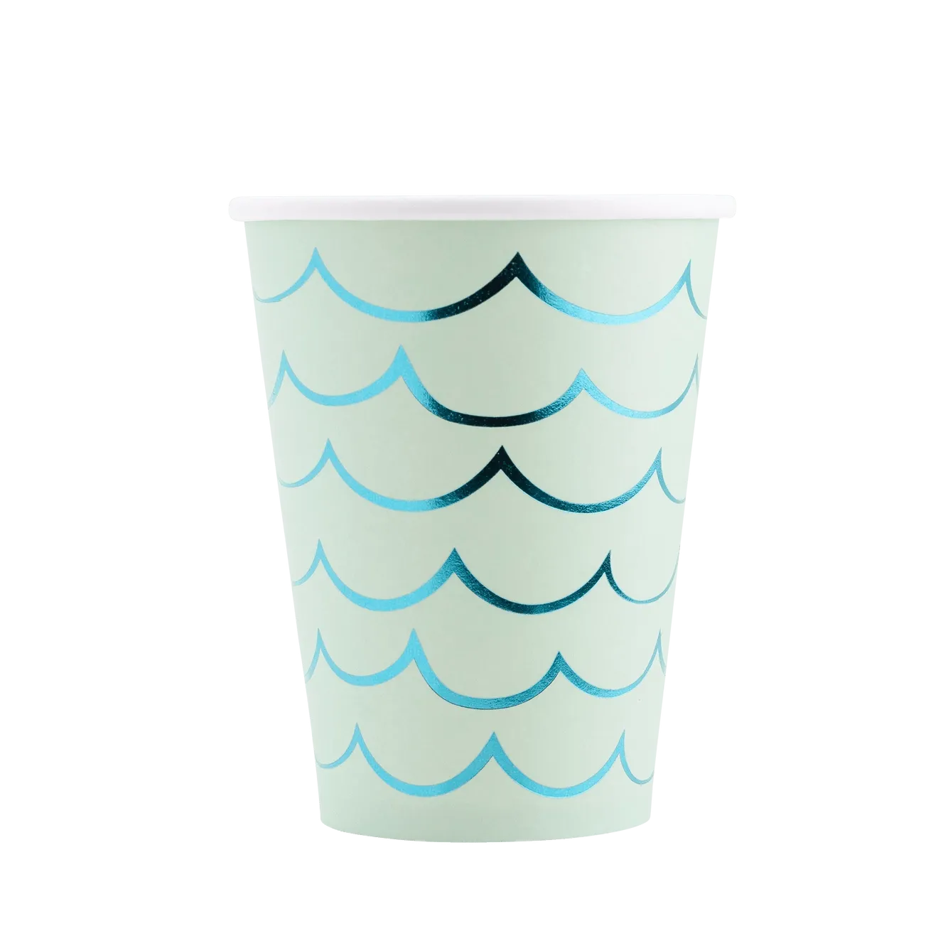 Mermaid Party Mermaid Tail Paper Party Cups x 8