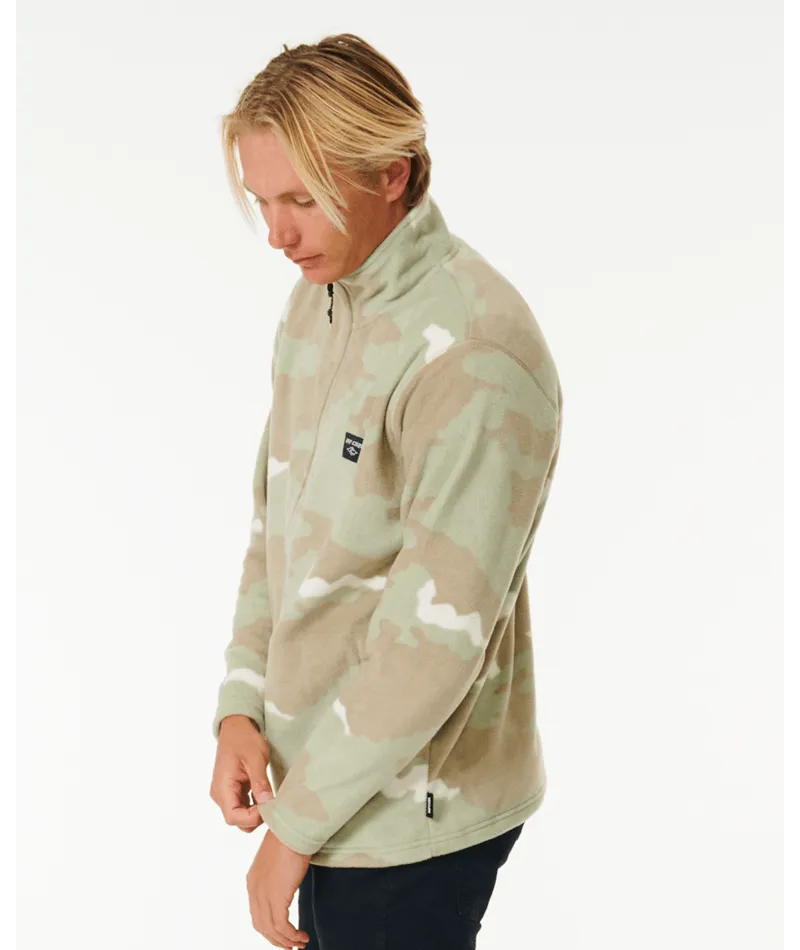 Rip Curl Party Pack Polar Fleece Jacket-Desert Camo