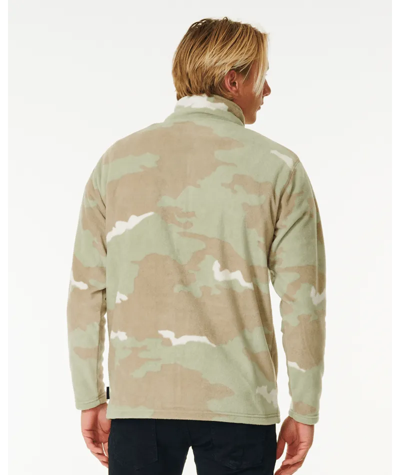 Rip Curl Party Pack Polar Fleece Jacket-Desert Camo