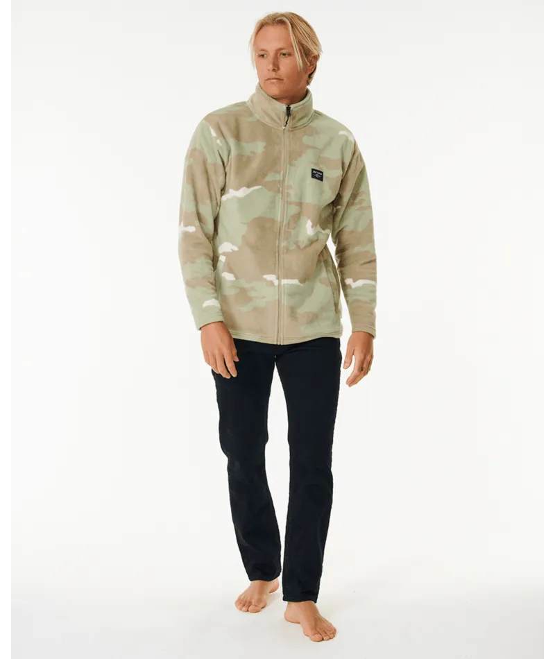 Rip Curl Party Pack Polar Fleece Jacket-Desert Camo