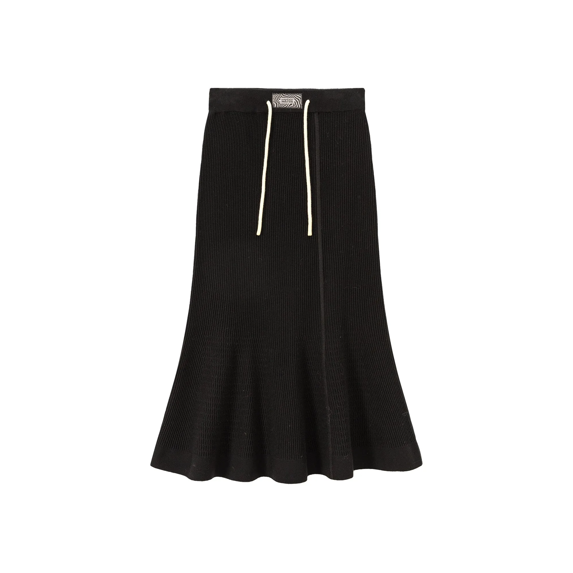 String Knit Long Mermaid Skirt