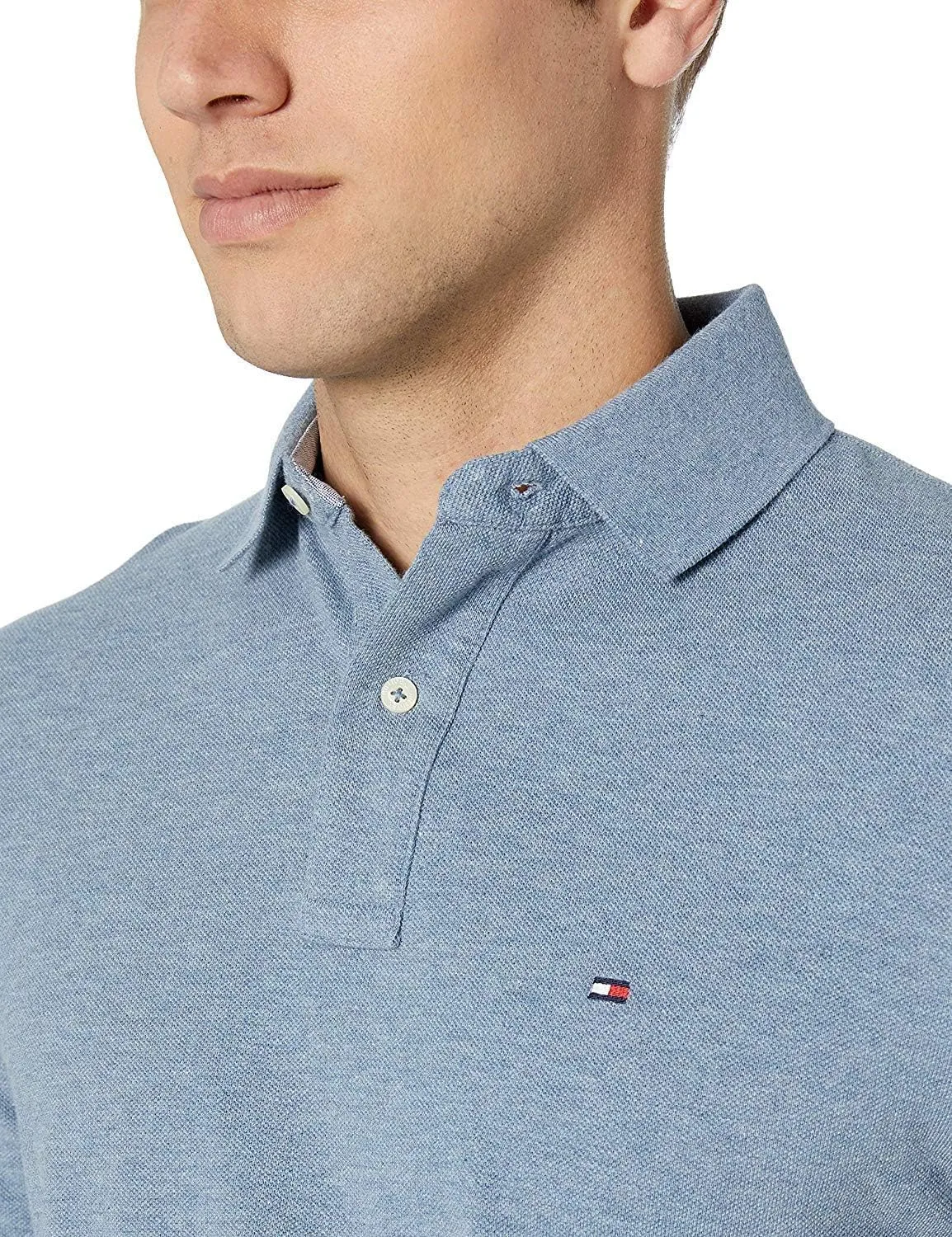 Tommy Hilfiger Men's Short Sleeve Cotton Pique Polo Shirt in Classic Fit