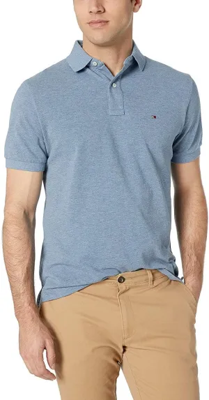 Tommy Hilfiger Men's Short Sleeve Cotton Pique Polo Shirt in Classic Fit