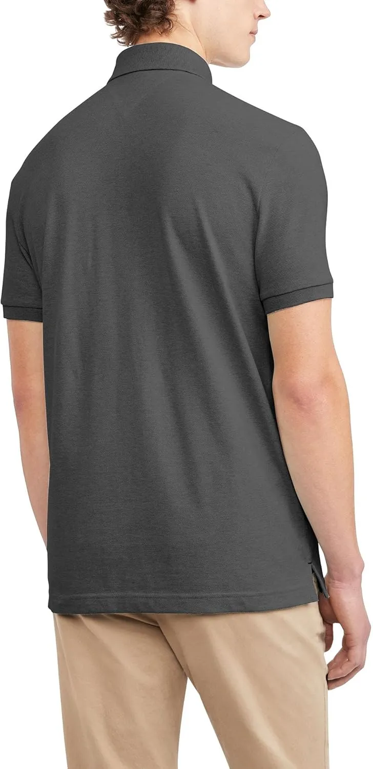 Tommy Hilfiger Men's Short Sleeve Cotton Pique Polo Shirt in Regular Fit