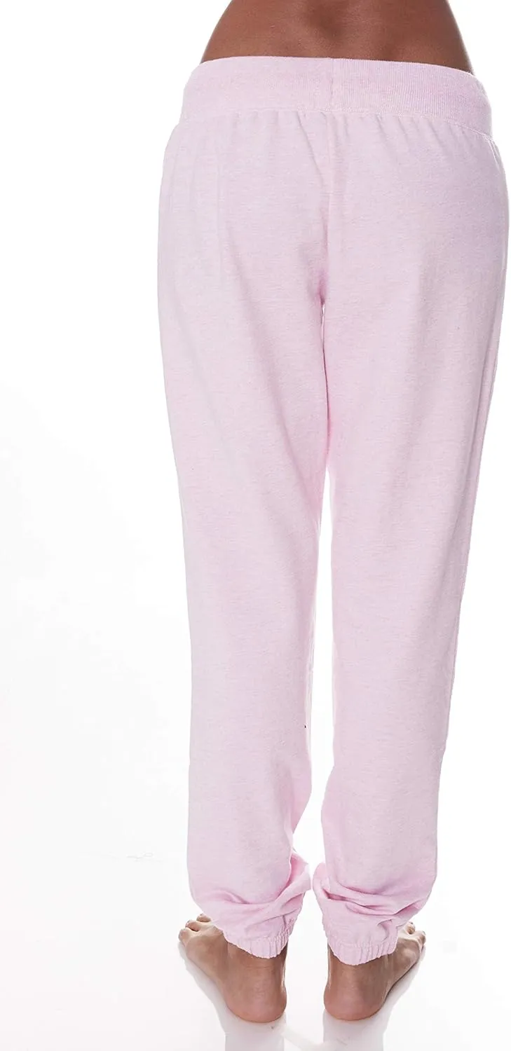 U.S. Polo Assn. Womens Sweatpants - Women Joggers Sweats with Logo Print - French Terry Poly-Cotton